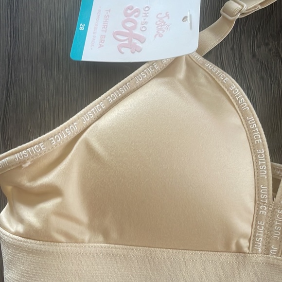 Justice t-shirt bra sz 28 - Picture 2 of 9